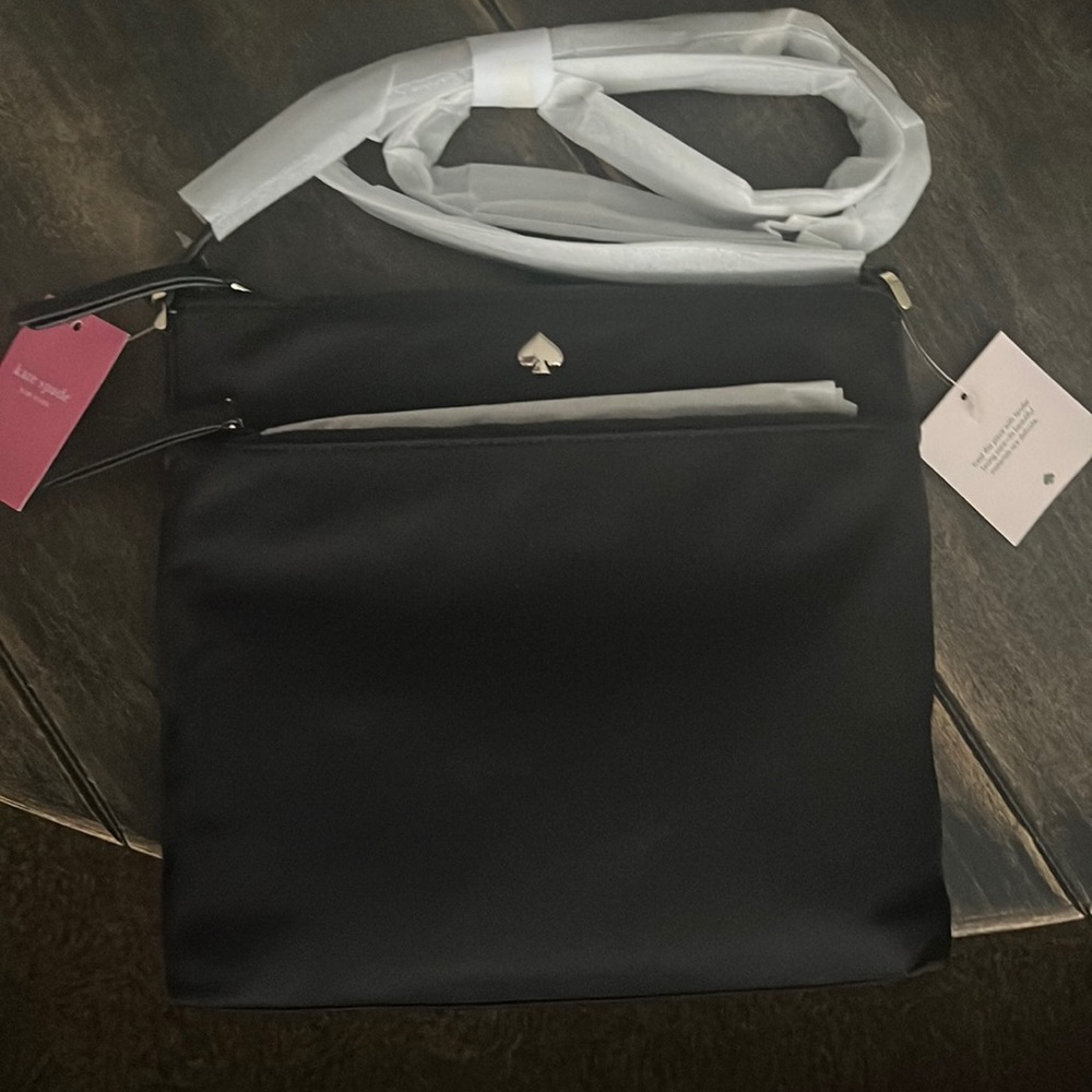 NWT Kate spade large nylon crossbody